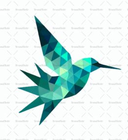 Geometrischer Kolibri